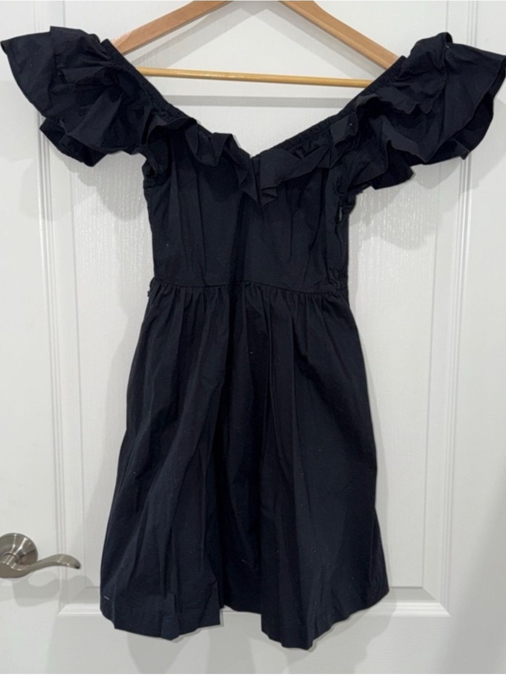 Hill House Home Ava Dress in Black Size S ~ No Belt - Picture 3 of 7